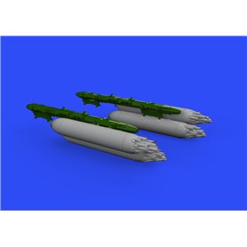 Eduard SUU-7 dispenser w/ extended tubes 1/48 