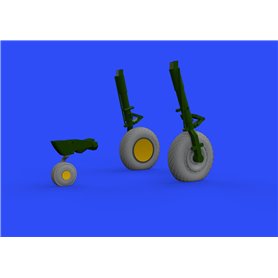 Eduard P-47D wheels 1/48 dla TAMIYA