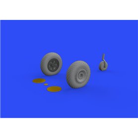 Eduard P-47D wheels 1/48 dla TAMIYA