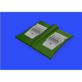 Eduard F/A-18E ECS pipes late 1/48 dla EDUARD/HASEGAWA