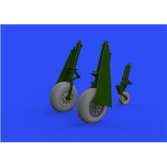 Eduard 1:48 DIAMOND TREAD wheels for North American P-51D - Eduard 