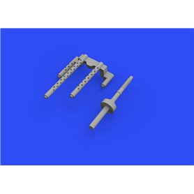 Eduard P-38F/G gun barrels 1/48 dla TAMIYA