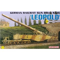 Dragon 1:144 28cm KS(E) Leopold - GERMAN RAILWAY GUN