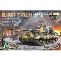 Takom 1:35 Pz.Kpfw.VI Ausf.B King Tiger - LATE PRODUCTION - 2w1