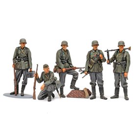 Tamiya 1:35 GERMAN INFANTRY SET - MID OF WWII - niemiecka piechota