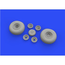 Eduard B-17 wheels 1/48 dla HKM