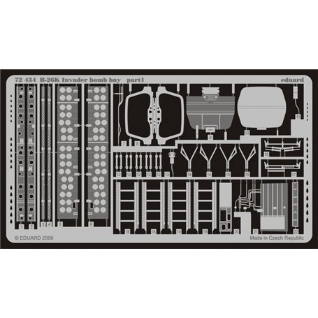 Eduard B-26C/K bomb bay 1/72 dla ITALERI