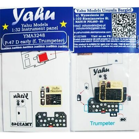 Yahu Models 1:32 P-47 Early (Trumpeter)