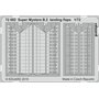 Eduard Super Mystere B.2 landing flaps 1/72 dla SPECIAL HOBBY