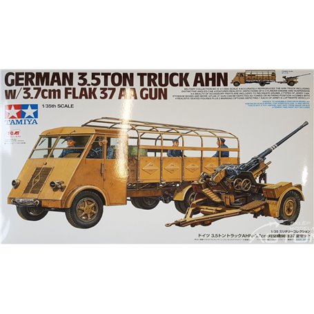 Tamiya 1:35 German 3,5ton Truck AHN 3,7cm Flak 37