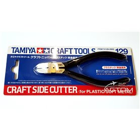Tamiya 74129 Cążki do plastiku i miękiego metalu - CRAFT SIDE CUTTER FOR PLASTIC AND SOFT METAL