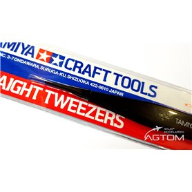 Pinceta TAMIYA STRAIGHT TWEEZERS