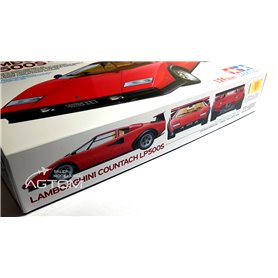 Tamiya 1:24 Lamborghini Countach LP500S - RED BODY W/CLEAR COAT 