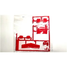 Tamiya 1:24 Lamborghini Countach LP500S - RED BODY W/CLEAR COAT 