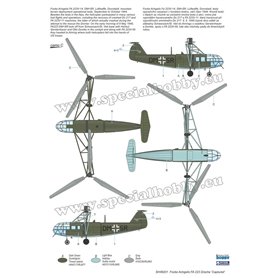 Special Hobby 48201 1/48 Focke Achgelis FA 223