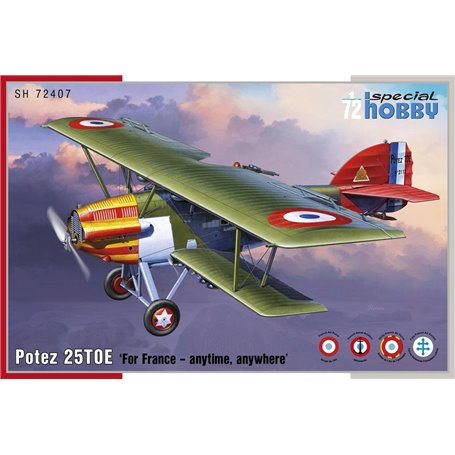 Special Hobby 72407 1/72 Potez 25 TOE