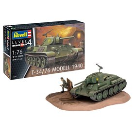 Revell 03294 Pojazd 1/76 T-34/76 Modell 1940
