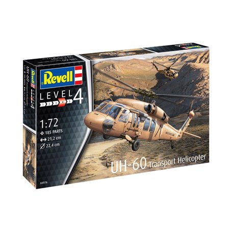 Revell 04976 Helikopter 1/72 UH-60 Transport Helic