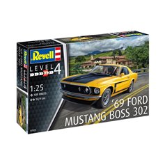Revell 1:25 Ford 1969 Mustang Boss 302