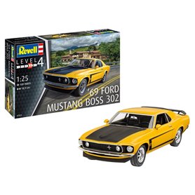 Revell 07025 1/25 Ford 1969 Boss 302 Mustang