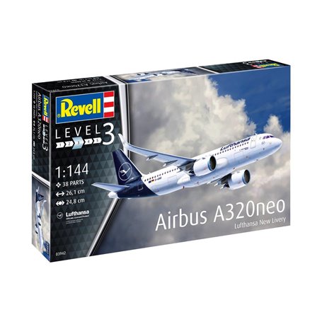 Revell 63942 Model Set 1/144  Airbus A320 Neo Luft