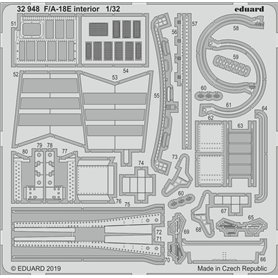 Eduard F/A-18E 1/32 dla REVELL