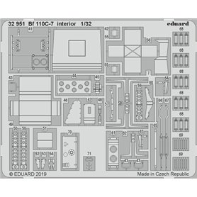 Eduard Bf 110C-7 1/32 dla REVELL