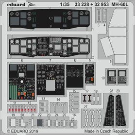 Eduard BIG ED 1:35 MH-60L dla Kitty Hawk