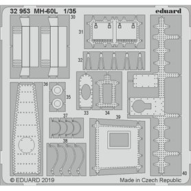 Eduard BIG ED 1:35 MH-60L dla Kitty Hawk