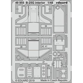 Eduard B-25G 1/48 dla ITALERI