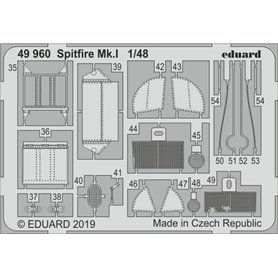 Eduard Spitfire Mk.I 1/48 dla TAMIYA