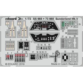 Eduard Sunderland Mk.V 1/72 dla SPECIAL HOBBY