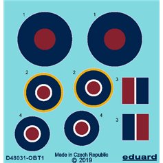 Eduard Tempest roundels early 1/48 dla EDUARD