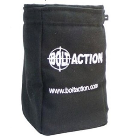 Bolt Action DICE BAG AND ORDER DICE - BLACK