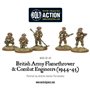 British Army Combat Engineers & Flamethrower Team 