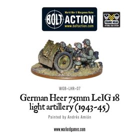 German Heer 75mm LEiG 18 Artillery