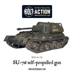Bolt Action SOVIET SU-76 - SELF PROPELLED GUN