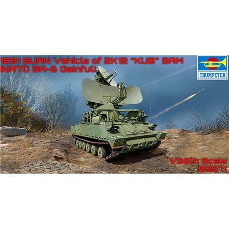 Trumpeter 09571 Russian 1S91 SURN KUB Radar