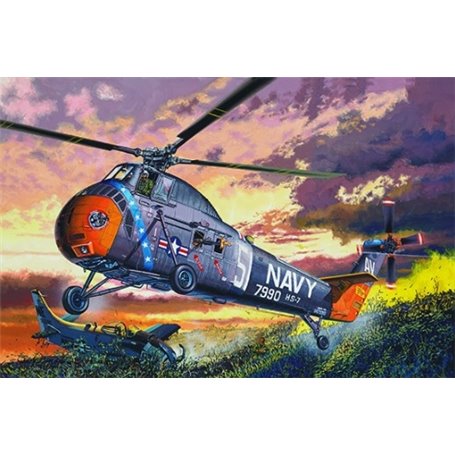 Trumpeter 02882 H-34 US Navy Rescue - re-edition