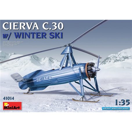 Mini Art 41014 Cierva C-30 w/Winter Ski