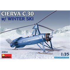 Mini Art 1:35 Cierva C-30 w/WINTER SKI 