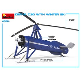 Mini Art 1:35 Cierva C-30 z WINTER SKI