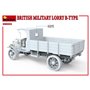 Mini Art 1:35 Lorry B-Type - BRITISH MILITARY TRUCK