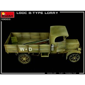 Mini Art 1:35 Lorry B-Type - BRITISH MILITARY TRUCK