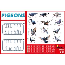 Mini Art 38036 Pigeons