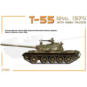 Mini Art 37064 T-55 Mod.1970 w/OMSh Tracks