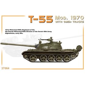 Mini Art 37064 T-55 Mod.1970 w/OMSh Tracks