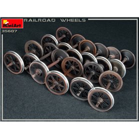 Mini Art 35607 Railroad wheels