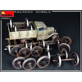 Mini Art 35607 Railroad wheels