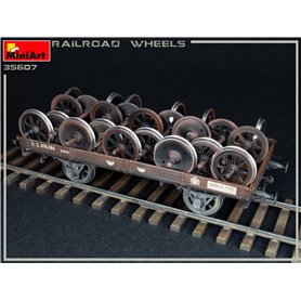 Mini Art 35607 Railroad wheels